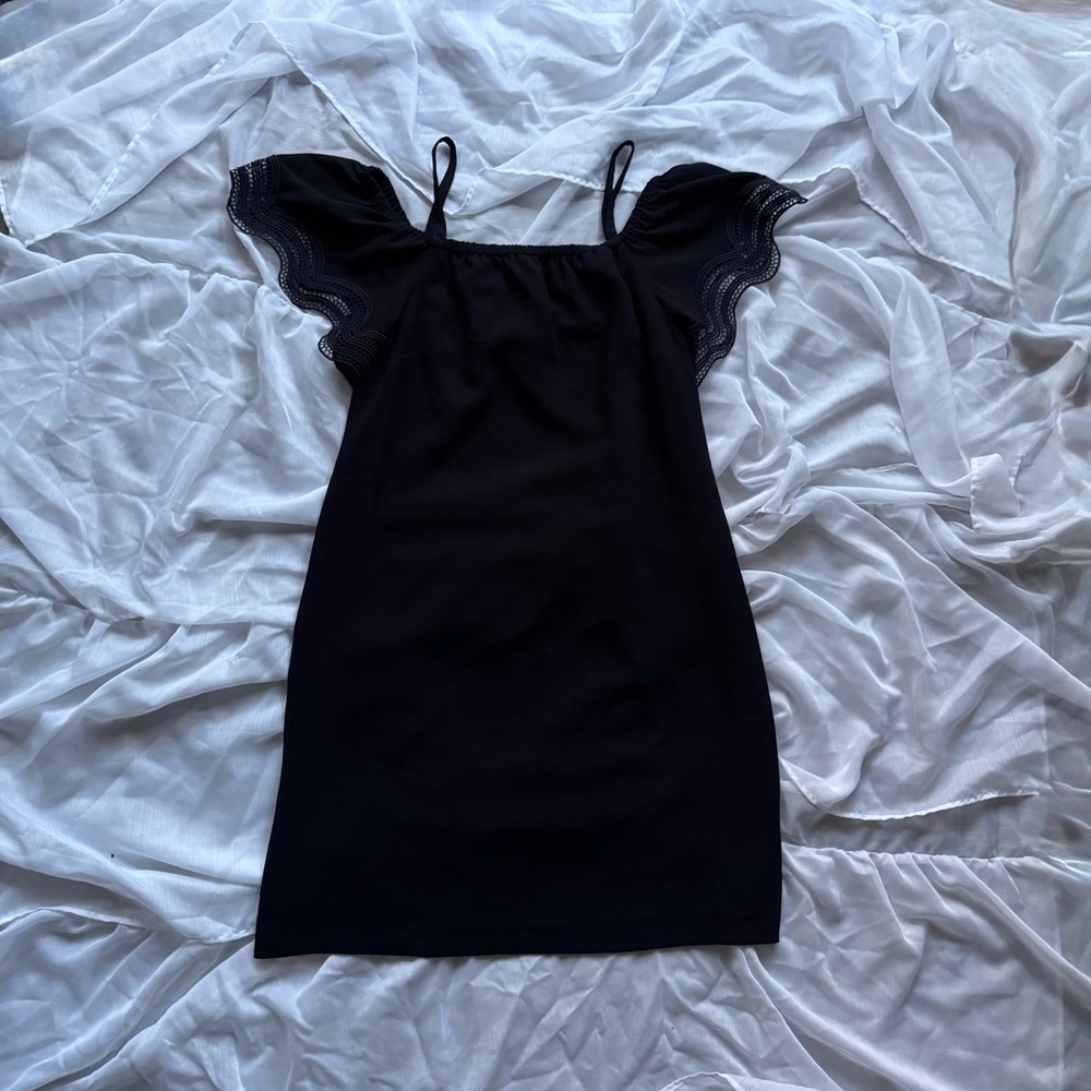 Ann Taylor Cold Shoulder Cocktail Party Dress